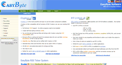 Desktop Screenshot of easybyte.com